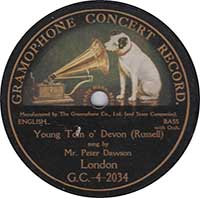 Gramophone Concert Record G C-4-2034